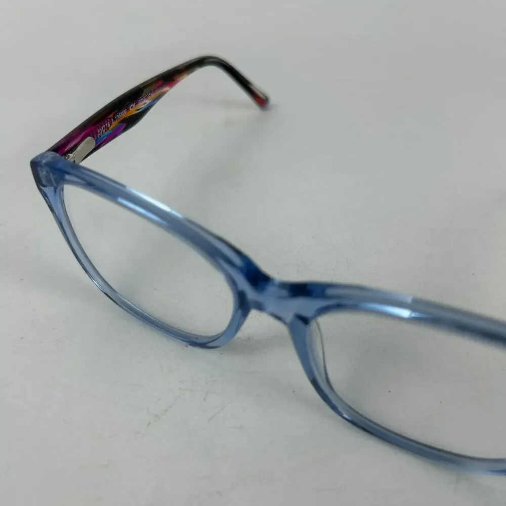 BCBGeneration‎ CV 0014 Eyeglasses Frames Womens Chambray Blue Full 51-16-135
